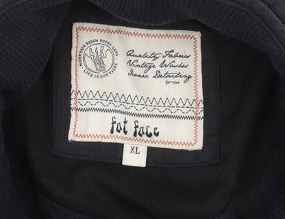 Fat Face Men's Black XL Basic Jacket