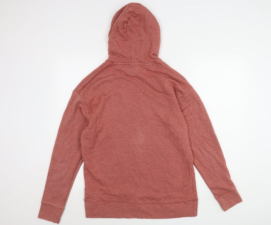 Mens UK Size M Nike Red Pullover Hoodie