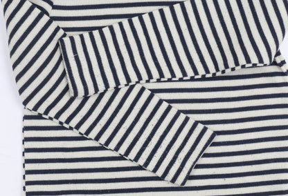 Craghoppers Girls Blue Striped Pullover Jumper, 9-10 Years