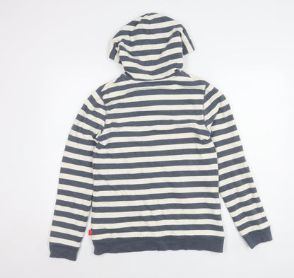 Boden Women's Striped Hooded Jacket, Size 12