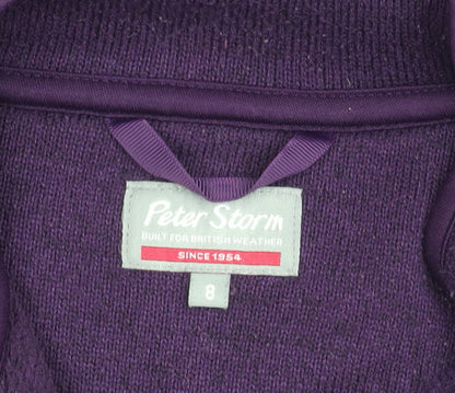 Womens UK Size 8 Peter Storm Purple Basic Jacket