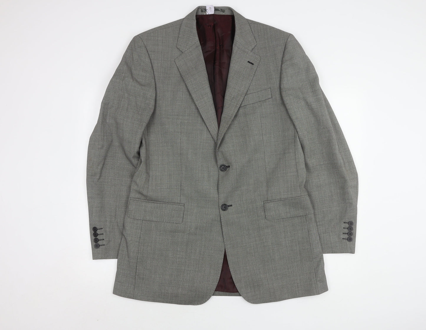 Mens UK Size 40 Chester Barrie Regular Grey Suit Jacket