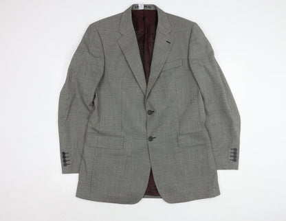 Mens UK Size 40 Chester Barrie Regular Grey Suit Jacket