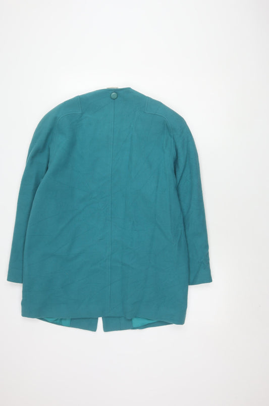 Womens UK Size 12 Eastex Green Basic Jacket Jacket