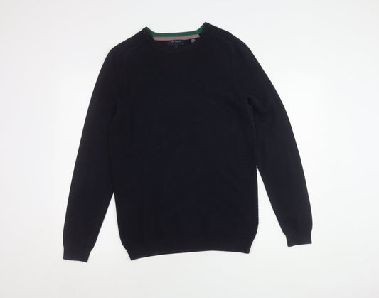Ted Baker Men's Blue Crew Neck Pullover Jumper M