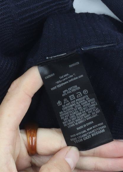 Ted Baker Men's Blue Crew Neck Pullover Jumper M