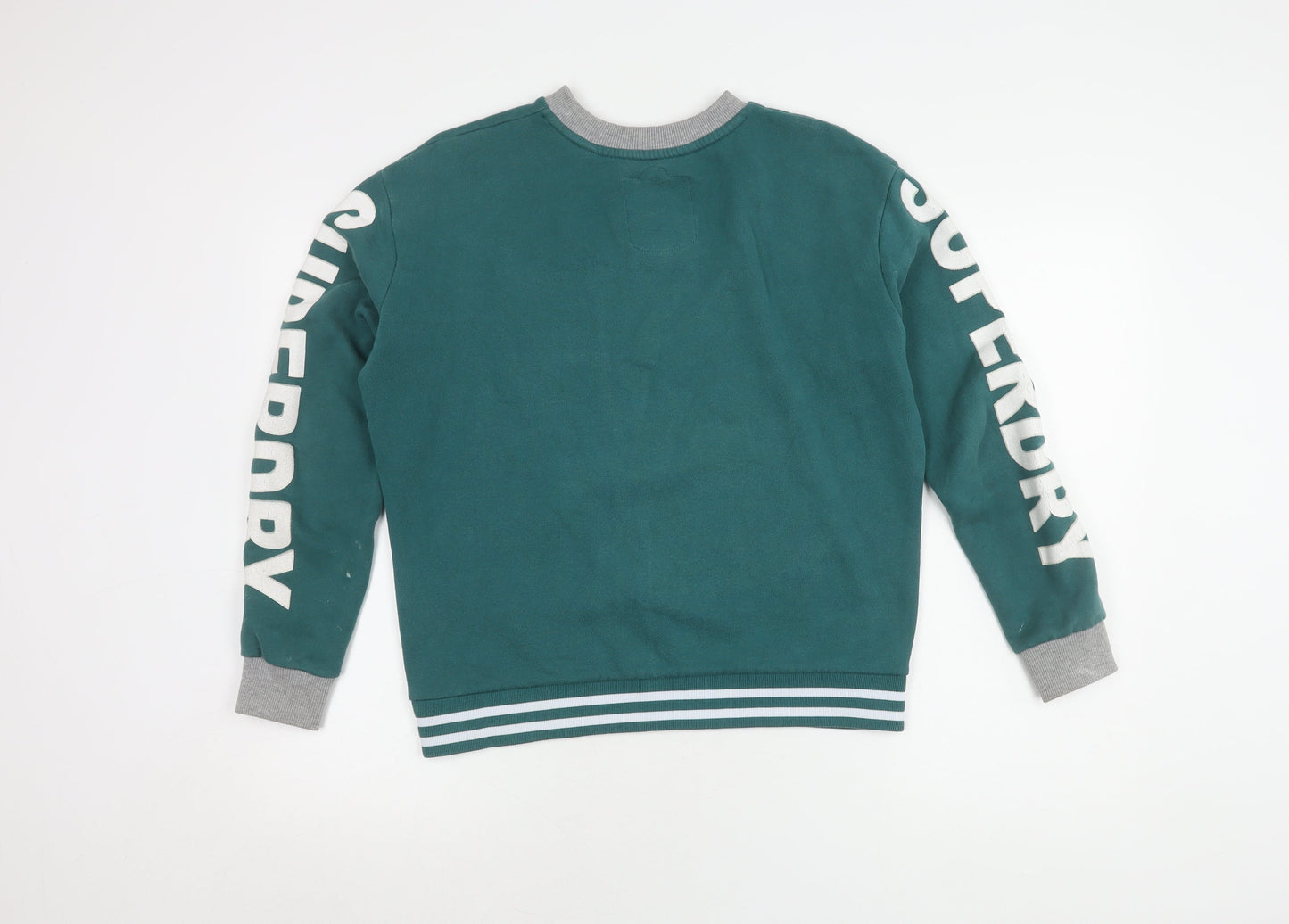 Superdry Green Pullover Sweatshirt S Unisex Adults