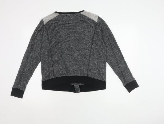 DKNY Jeans Women's Grey Full Zip Jumper, Size M