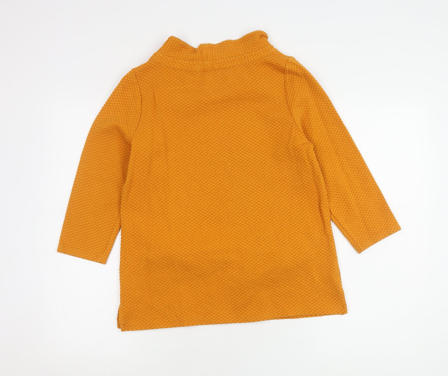 Laura Ashley Women's Orange Tunic Top Size 10