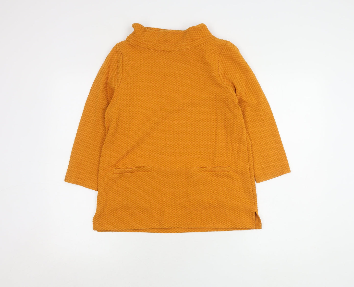 Laura Ashley Women's Orange Tunic Top Size 10