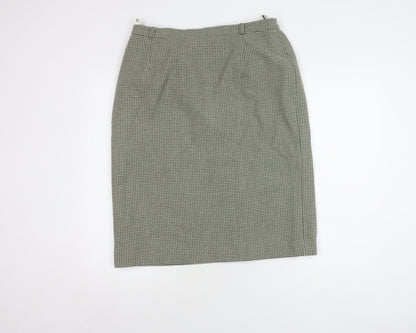 Eastex Women's Grey Midi Pencil Skirt Size 16