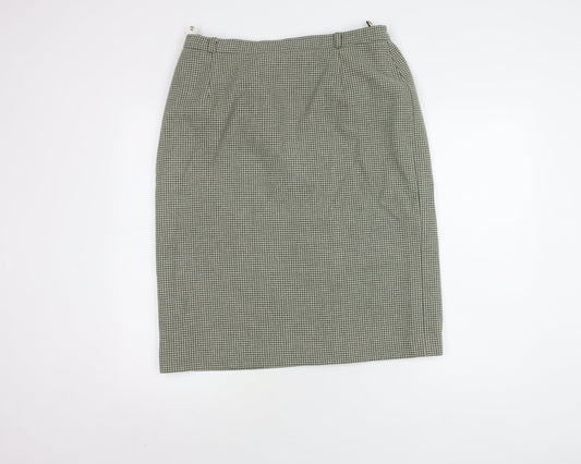 Eastex Women's Grey Midi Pencil Skirt Size 16