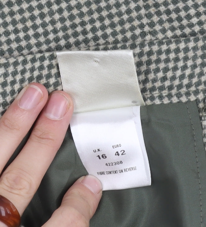 Eastex Women's Grey Midi Pencil Skirt Size 16