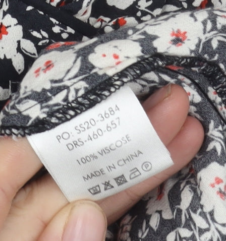 Hush Women's Multicoloured Floral A-Line Dress Size 8