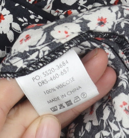 Hush Women's Multicoloured Floral A-Line Dress Size 8