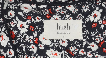 Hush Women's Multicoloured Floral A-Line Dress Size 8