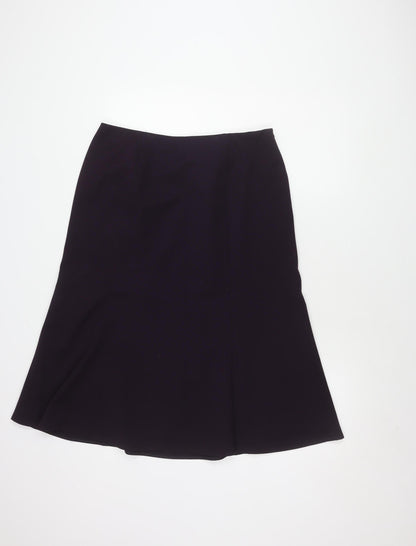 Eastex Women's Purple Knee Length Pencil Skirt Size 14