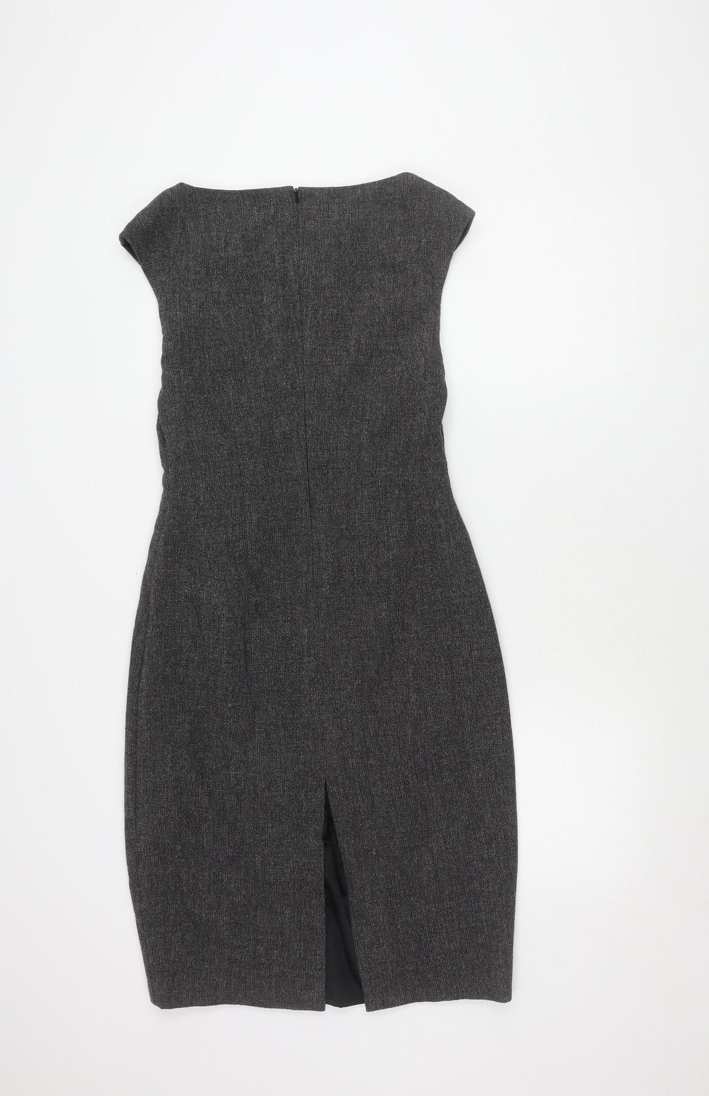 L.K. Bennett Women's Grey Pencil Dress, Size 10
