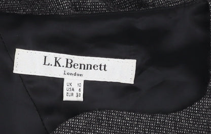 L.K. Bennett Women's Grey Pencil Dress, Size 10
