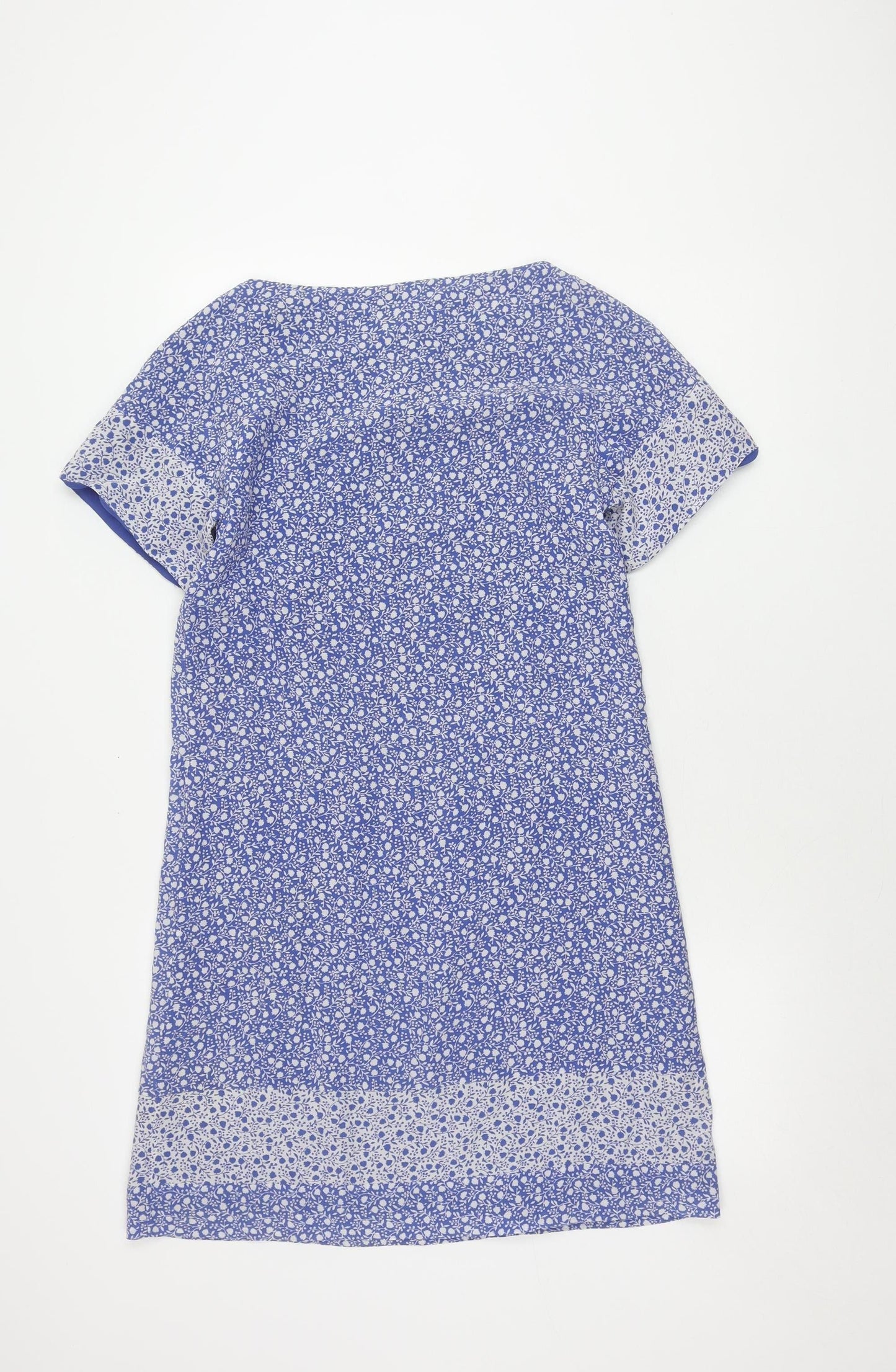 Hobbs Women Blue Floral Dress Size 8