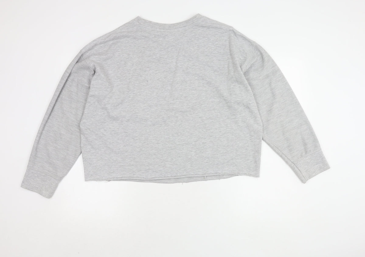 Womens UK Size S Looney Tunes Grey Pullover Sweatshirt