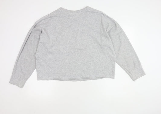 Womens UK Size S Looney Tunes Grey Pullover Sweatshirt