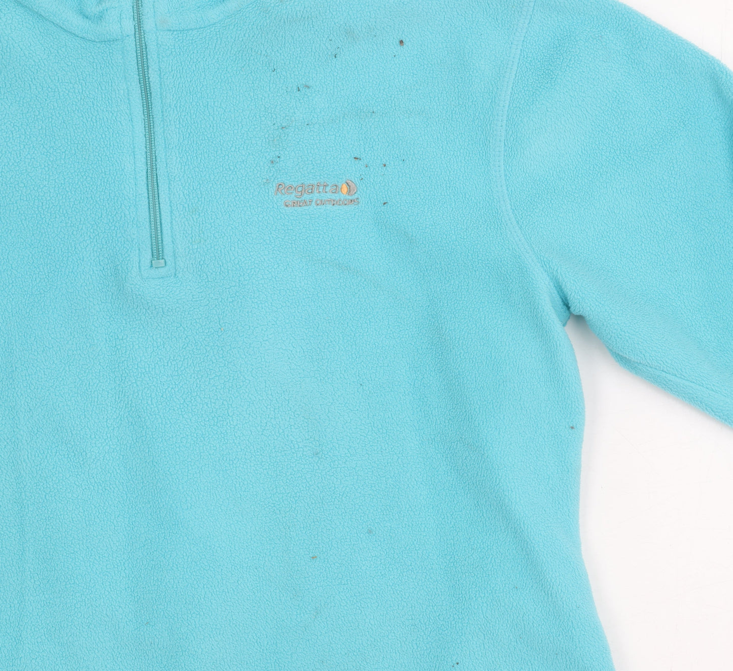Regatta Women's Blue Fleece Sweatshirt Size 12