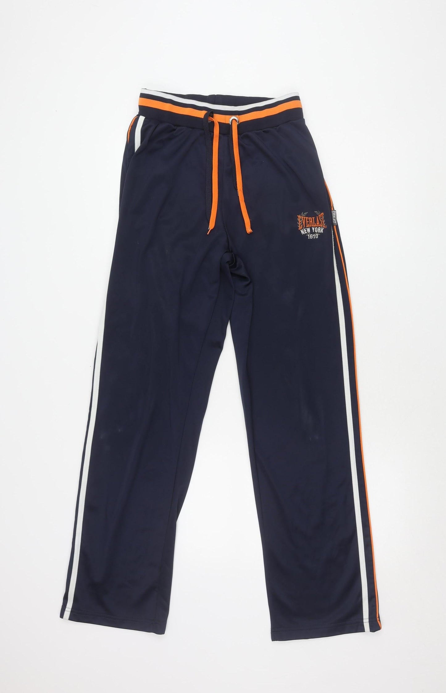 Unisex Adultss UK Size S Everlast Regular Fit Track Pants Blue Trousers
