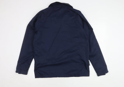 Mens UK Size S Mountain Essentials Blue Basic Jacket