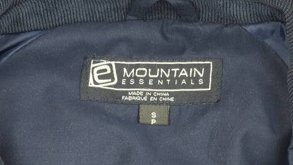 Mens UK Size S Mountain Essentials Blue Basic Jacket