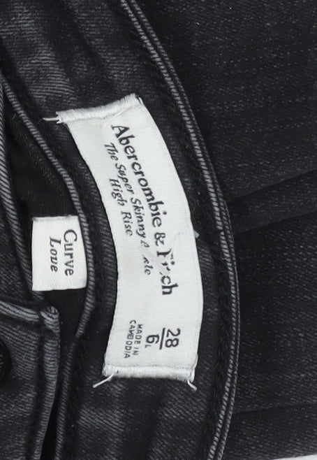 Abercrombie & Fitch Women's Black Skinny Jeans Size 6