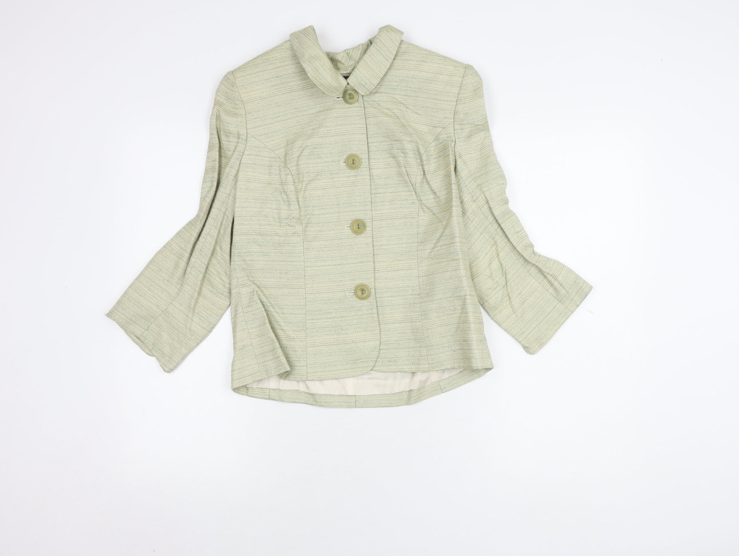 Womens UK Size 10 Alexon Regular Green Blazer
