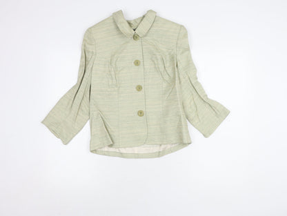Womens UK Size 10 Alexon Regular Green Blazer