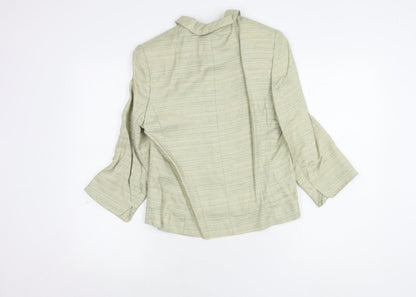 Womens UK Size 10 Alexon Regular Green Blazer