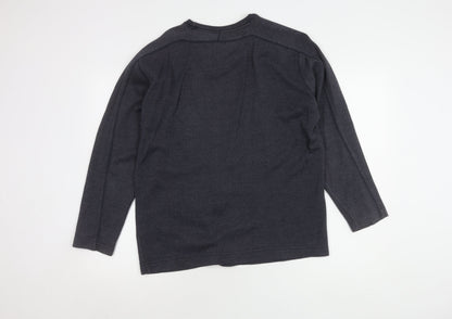 Thomas Nash Men's Grey Pullover Jumper, Size S