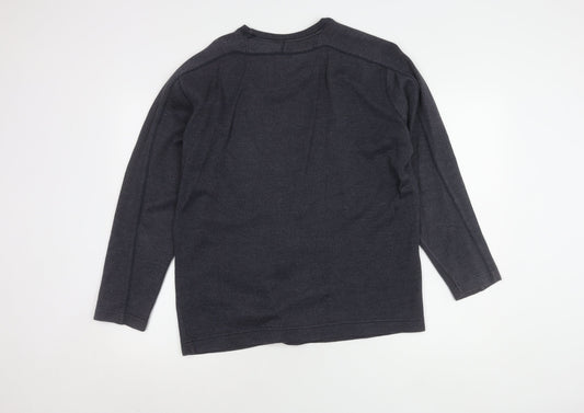 Thomas Nash Men's Grey Pullover Jumper, Size S