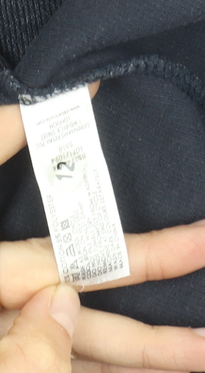 Thomas Nash Men's Grey Pullover Jumper, Size S