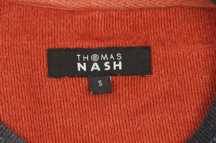 Thomas Nash Men's Grey Pullover Jumper, Size S