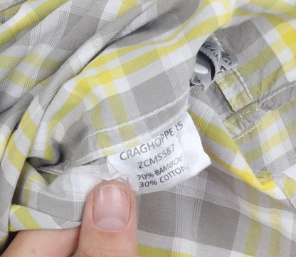 Craghoppers Men's Multicoloured Plaid Short Sleeve Shirt