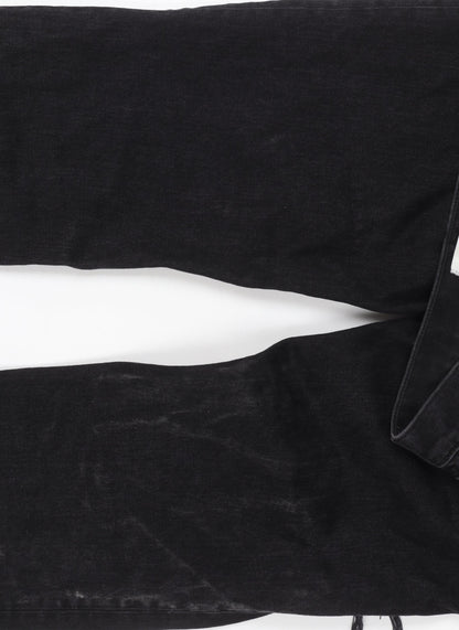 Abercrombie & Fitch Black Straight Low Rise Jeans Size 2