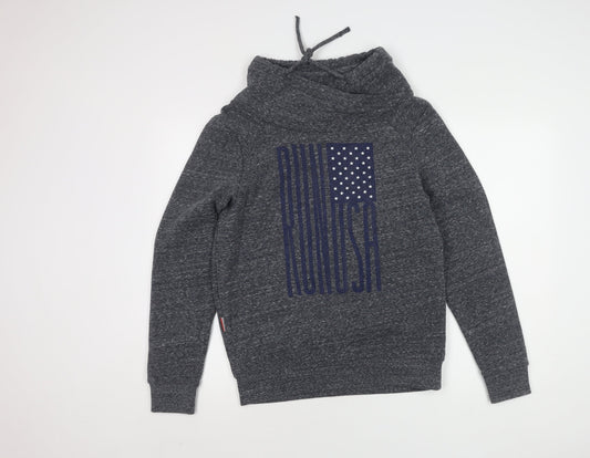 Womens UK Size S New Balance Grey Pullover Sweatshirt