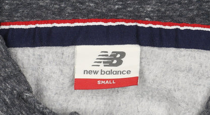 Womens UK Size S New Balance Grey Pullover Sweatshirt