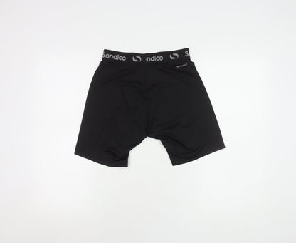 Sondico Men's Black Compression Shorts L