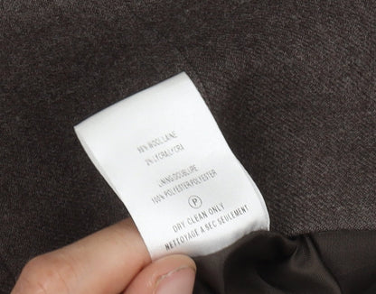 Eastex Women's Brown Wool Blend Suit Jacket Size 12