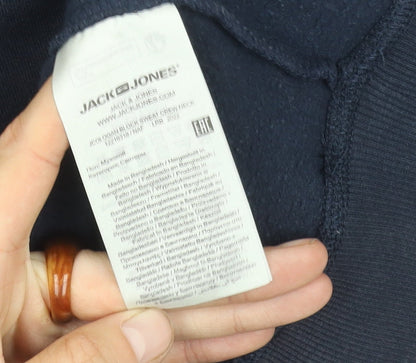 Jack & Jones Men's XL Blue Pullover Jumper