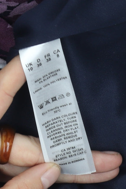 Eastex Women's Multicoloured Floral Dress, Size 10