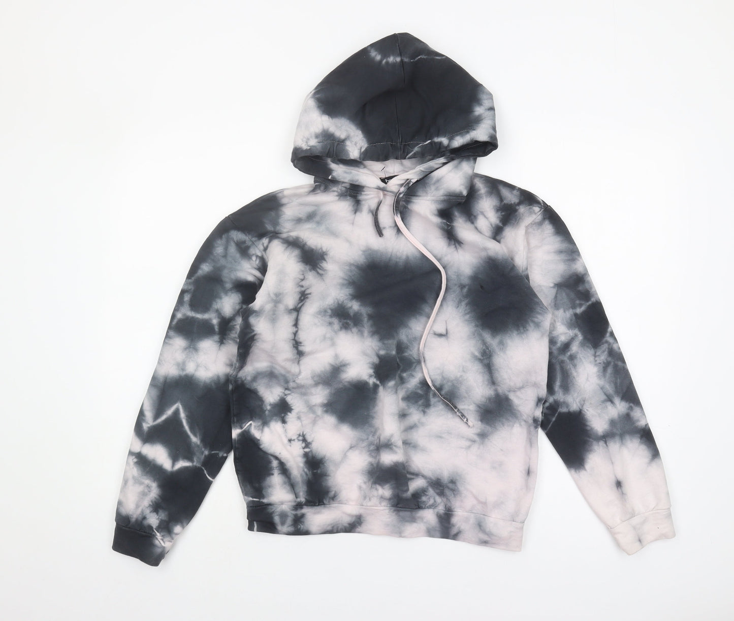 Boohoo Women's Multicoloured Tie-Dye Hoodie Size 8