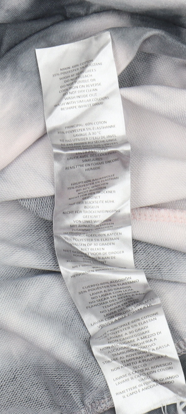 Boohoo Women's Multicoloured Tie-Dye Hoodie Size 8