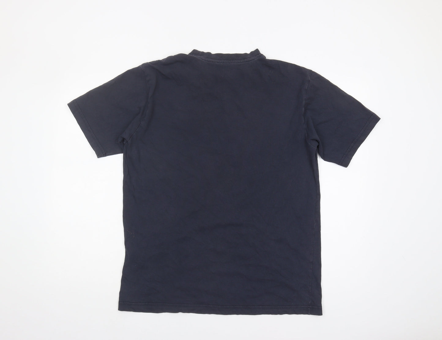 Reebok Men's Black Medium Crew Neck Graphic T-Shirt