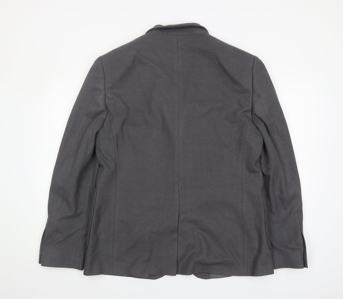 Mens UK Size 44 Burton Regular Grey Suit Jacket